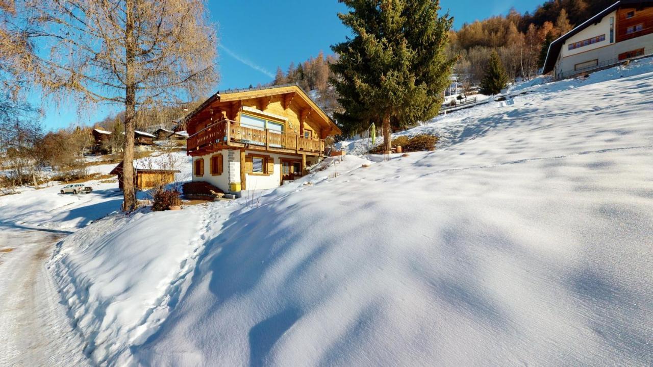 Chalet In The Heart Of The Val D'Anniviers Resort Saint-Jean Eksteriør billede